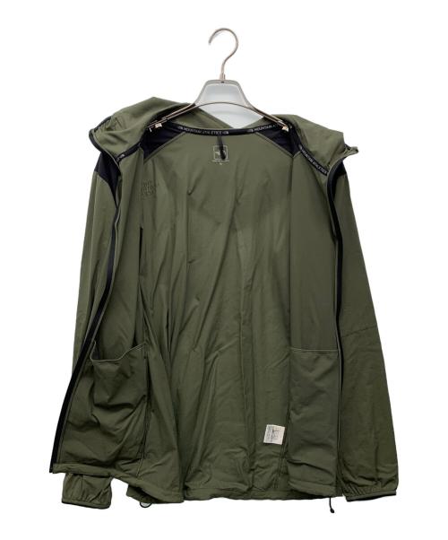 THE NORTH FACE（ザ ノース フェイス）THE NORTH FACE (ザ ノース フェイス) エニータイムウインドフーディ オリーブ サイズ:Xlの古着・服飾アイテム