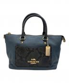 COACHコーチ）の古着「2WAYショルダーバッグ」｜ネイビー