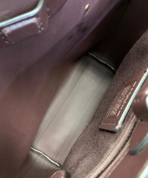 COACH（コーチ）COACH (コーチ) 2WAYバッグ ブラック×ブラウンの古着・服飾アイテム