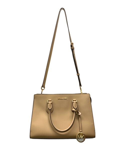 MICHAEL KORS（マイケル・コース）MICHAEL KORS (マイケルコース) ハンドバッグ ベージュの古着・服飾アイテム