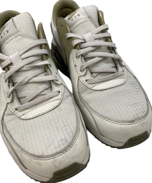 NIKE（ナイキ）NIKE (ナイキ) シューズ ホワイト×カーキ サイズ:26.5の古着・服飾アイテム