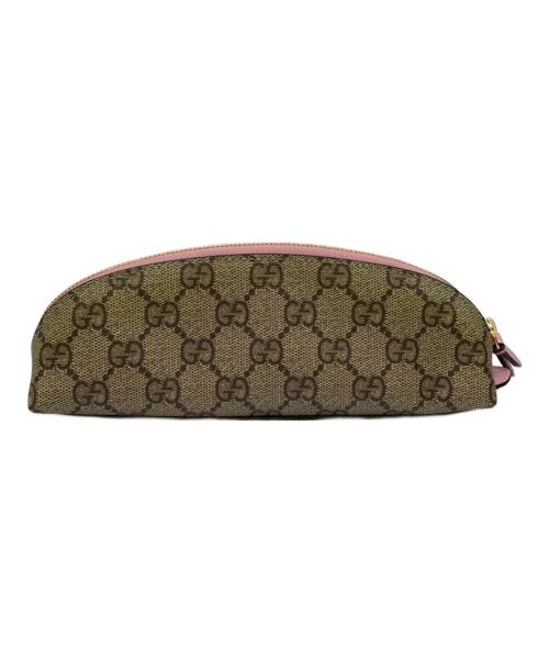 GUCCI（グッチ）GUCCI (グッチ) Disney (ディズニー) ポーチ ブラウンの古着・服飾アイテム