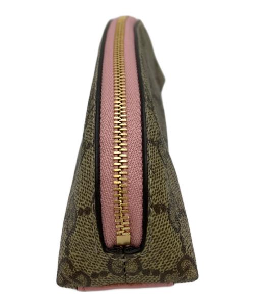 GUCCI（グッチ）GUCCI (グッチ) Disney (ディズニー) ポーチ ブラウンの古着・服飾アイテム