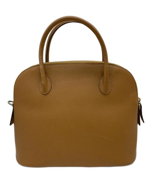 CELINE（セリーヌ）CELINE (セリーヌ) ボリ-ド型バッグ ブラウンの古着・服飾アイテム