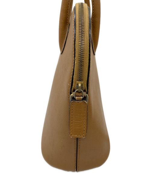 CELINE（セリーヌ）CELINE (セリーヌ) ボリ-ド型バッグ ブラウンの古着・服飾アイテム