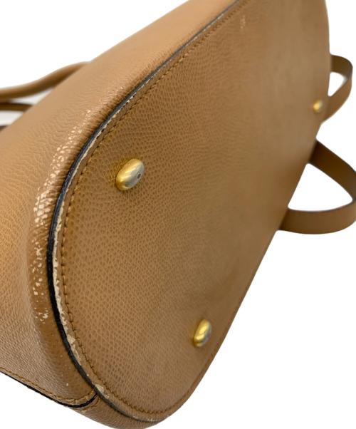 CELINE（セリーヌ）CELINE (セリーヌ) ボリ-ド型バッグ ブラウンの古着・服飾アイテム