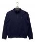 POLO RALPH LAUREN（ポロ・ラルフローレン）の古着「ハーフジップスウェット」｜ネイビー