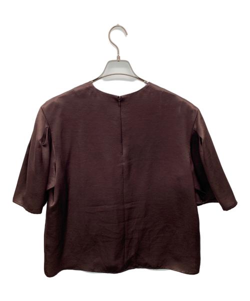 re NAVE（リ ネイヴ）re nave (リ ネイヴ) スーパーワイドパンツ チョコレートブラウン サイズ:1の古着・服飾アイテム