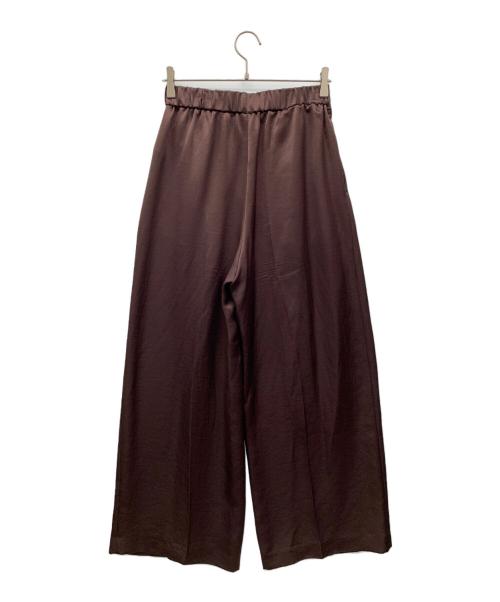 re NAVE（リ ネイヴ）re nave (リ ネイヴ) スーパーワイドパンツ チョコレートブラウン サイズ:1の古着・服飾アイテム