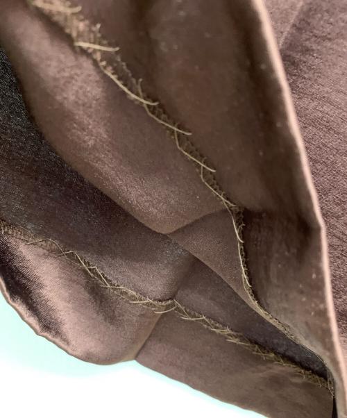 re NAVE（リ ネイヴ）re nave (リ ネイヴ) スーパーワイドパンツ チョコレートブラウン サイズ:1の古着・服飾アイテム