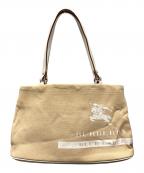 BURBERRY BLUE LABELバーバリーロンドンブルーレーベル）の古着「2WAYショルダーバッグ」｜ベージュ×ホワイト