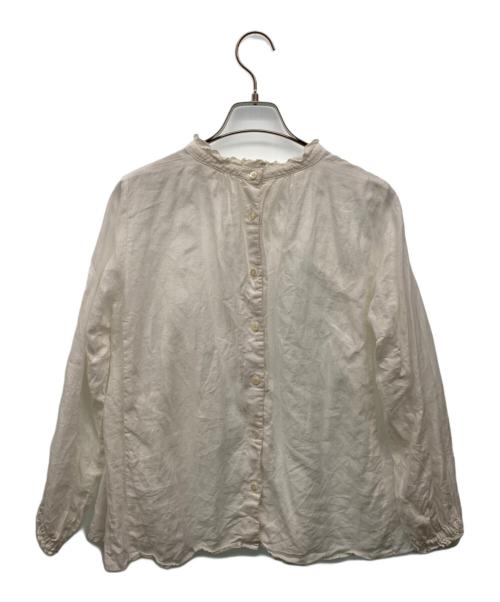 nest Robe（ネストローブ）nest Robe (ネストローブ) ブラウス ホワイト サイズ:Freeの古着・服飾アイテム