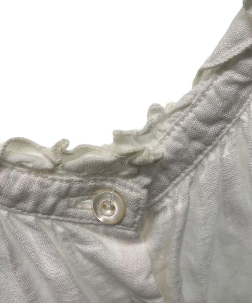 nest Robe（ネストローブ）nest Robe (ネストローブ) ブラウス ホワイト サイズ:Freeの古着・服飾アイテム