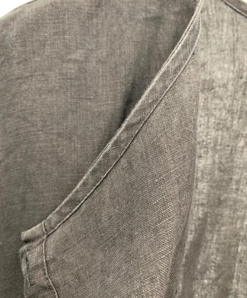 nest Robe（ネストローブ）nest Robe (ネストローブ) シャツワンピース ブラック サイズ:Freeの古着・服飾アイテム