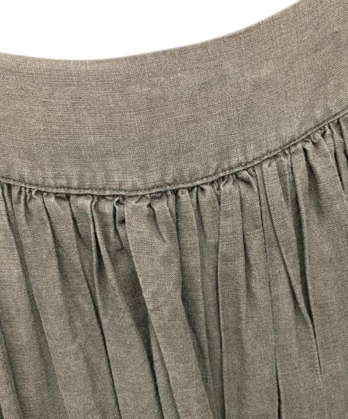 nest Robe（ネストローブ）nest Robe (ネストローブ) リネンワンピース ブラック サイズ:Freeの古着・服飾アイテム