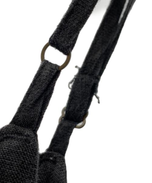 nest Robe（ネストローブ）nest Robe (ネストローブ) リネンワンピース ブラック サイズ:Freeの古着・服飾アイテム