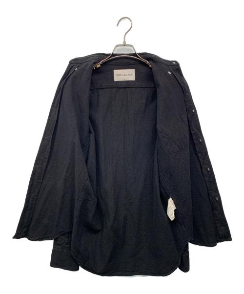 OUR LEGACY（アワーレガシー）OUR LEGACY (アワーレガシー) 長袖シャツ ブラック サイズ:46の古着・服飾アイテム