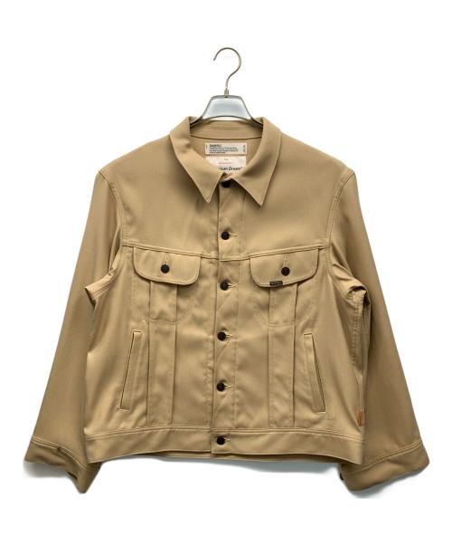 DAIRIKU（ダイリク）DAIRIKU (ダイリク) regular polyester jacket ベージュ サイズ:Freeの古着・服飾アイテム