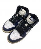 NIKEナイキ）の古着「ハイカットスニーカー」｜ネイビー