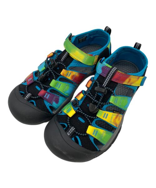 KEEN（キーン）KEEN (キーン) サンダル グレー×ブルー サイズ:23.5の古着・服飾アイテム