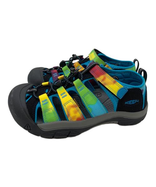 KEEN（キーン）KEEN (キーン) サンダル グレー×ブルー サイズ:23.5の古着・服飾アイテム