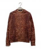 tricot COMME des GARCONSトリココムデギャルソン）の古着「総柄ニット」｜ブラウン