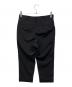 COMME des GARCONS (コムデギャルソン) クロップドパンツ ブラック サイズ:XS：4000円
