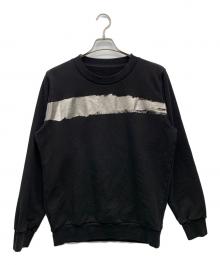 Maison Margiela（メゾンマルジェラ）の古着「スウェットプルオーバー」｜ブラック
