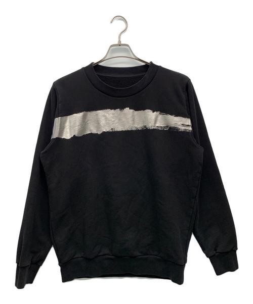Maison Margiela（メゾンマルジェラ）Maison Margiela (メゾンマルジェラ) スウェットプルオーバー ブラック サイズ:Mの古着・服飾アイテム