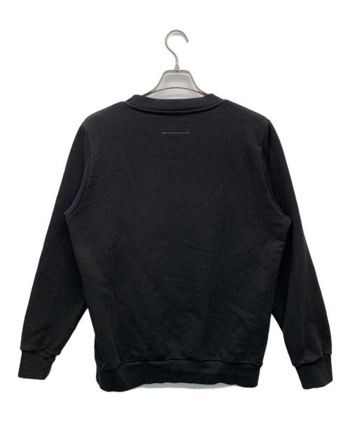 Maison Margiela（メゾンマルジェラ）Maison Margiela (メゾンマルジェラ) スウェットプルオーバー ブラック サイズ:Mの古着・服飾アイテム