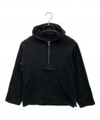 tricot COMME des GARCONSトリココムデギャルソン）の古着「スウェットプルパーカー」｜ブラック