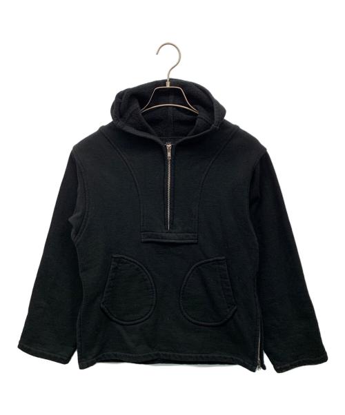 tricot COMME des GARCONS（トリココムデギャルソン）tricot COMME des GARCONS (トリココムデギャルソン) スウェットプルパーカー ブラック サイズ:Mの古着・服飾アイテム