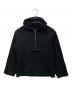 tricot COMME des GARCONS（トリココムデギャルソン）の古着「スウェットプルパーカー」｜ブラック
