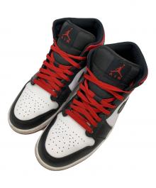 NIKE（ナイキ）の古着「ハイカットスニーカー」｜ホワイト×ブラック×レッド