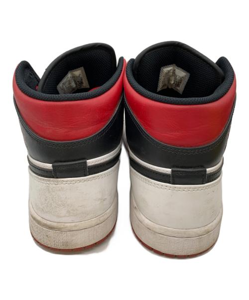 NIKE（ナイキ）NIKE (ナイキ) ハイカットスニーカー ホワイト×ブラック×レッド サイズ:26.5の古着・服飾アイテム