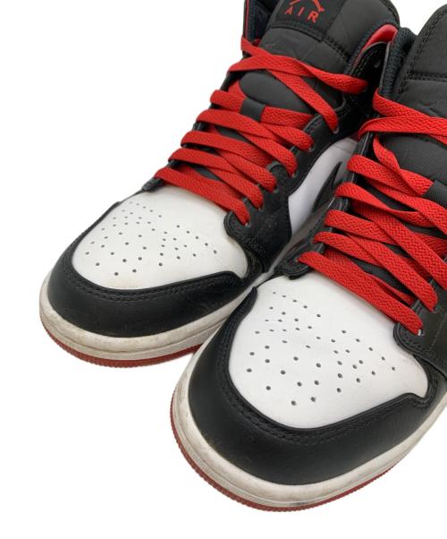 NIKE（ナイキ）NIKE (ナイキ) ハイカットスニーカー ホワイト×ブラック×レッド サイズ:26.5の古着・服飾アイテム