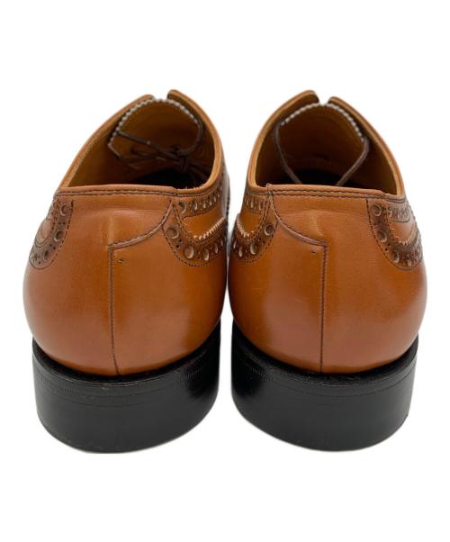 SCOTCH GRAIN（スコッチグレイン）SCOTCH GRAIN (スコッチグレイン) ストレートチップシューズ ブラウン サイズ:25の古着・服飾アイテム