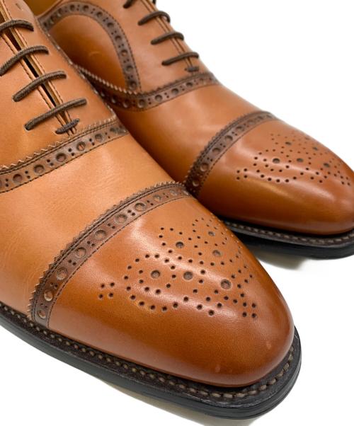 SCOTCH GRAIN（スコッチグレイン）SCOTCH GRAIN (スコッチグレイン) ストレートチップシューズ ブラウン サイズ:25の古着・服飾アイテム