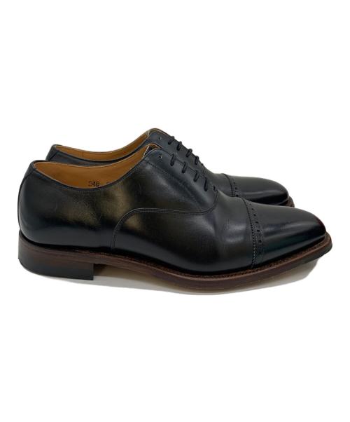 SCOTCH GRAIN（スコッチグレイン）SCOTCH GRAIN (スコッチグレイン) ストレートチップシューズ ブラック サイズ:25の古着・服飾アイテム