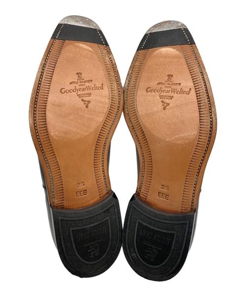 SCOTCH GRAIN（スコッチグレイン）SCOTCH GRAIN (スコッチグレイン) ストレートチップシューズ ブラック サイズ:25の古着・服飾アイテム