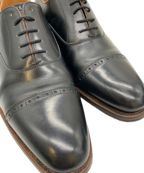 SCOTCH GRAIN（スコッチグレイン）SCOTCH GRAIN (スコッチグレイン) ストレートチップシューズ ブラック サイズ:25の古着・服飾アイテム