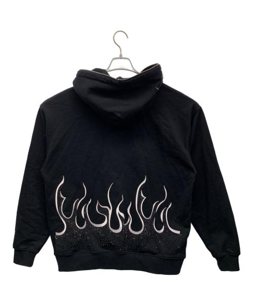 SUPPLIER（サプライヤー）SUPPLIER (サプライヤー) ジップパーカー ブラック サイズ:Mの古着・服飾アイテム