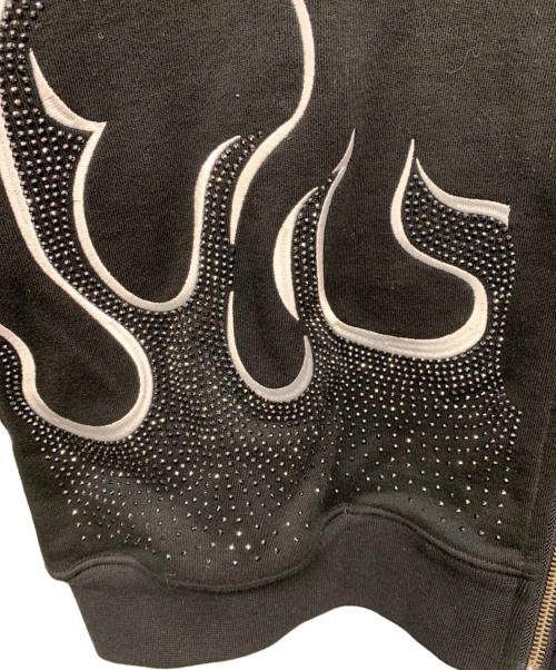 SUPPLIER（サプライヤー）SUPPLIER (サプライヤー) ジップパーカー ブラック サイズ:Mの古着・服飾アイテム