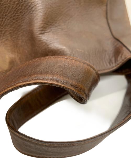 MARGARET HOWELL（マーガレットハウエル）MARGARET HOWELL (マーガレットハウエル) トートバッグ ブラウンの古着・服飾アイテム