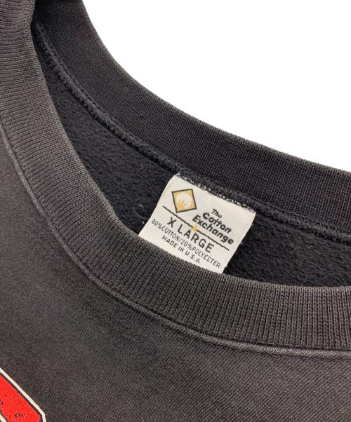 the cotton Exchange（ザコットンエクスチェンジ）The cotton Exchange (ザコットンエクスチェンジ) スウェット ブラック サイズ:XLの古着・服飾アイテム