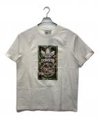 adidas Originalsアディダスオリジナル）の古着「半袖カットソー」｜ホワイト