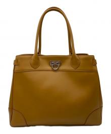 Hamano（ハマノ）の古着「ハンドバッグ」｜キャラメル