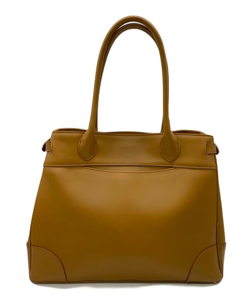 Hamano（ハマノ）HAMANO (ハマノ) ハンドバッグ キャラメルの古着・服飾アイテム