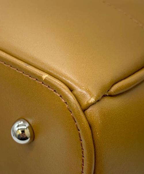 Hamano（ハマノ）HAMANO (ハマノ) ハンドバッグ キャラメルの古着・服飾アイテム