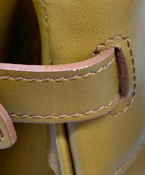 Hamano（ハマノ）HAMANO (ハマノ) ハンドバッグ キャラメルの古着・服飾アイテム